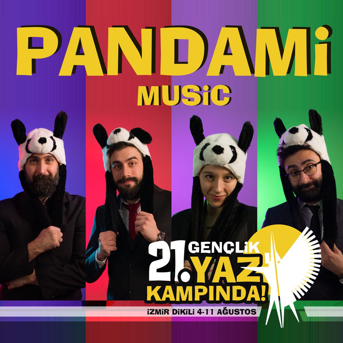21. Gençlik Yaz Kampı dolu dolu bir sahne programıyla geliyor🏕️

4-11 Ağustos arasında İzmir/Dikili’deyiz 🧡 Bu yıl Pandami Music kampta bizimle birlikte olacak 🌸