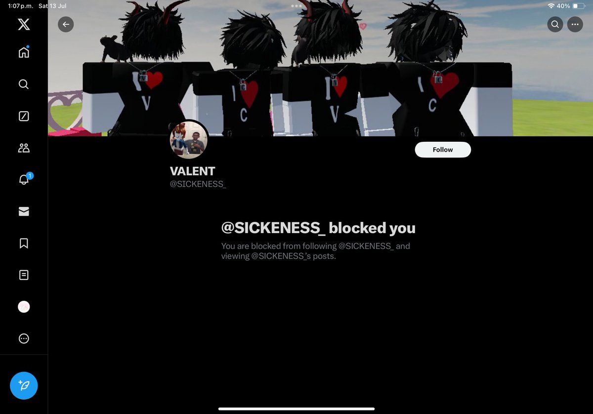 c_ssstephany's tweet photo. HII this user is a scammer ,we got into a conversation to trade robux for a royale high goddess of triumph parasol,he never gave me my robux. And them blocked me @SICKENESS_ https://t.co/puU4MoDptx