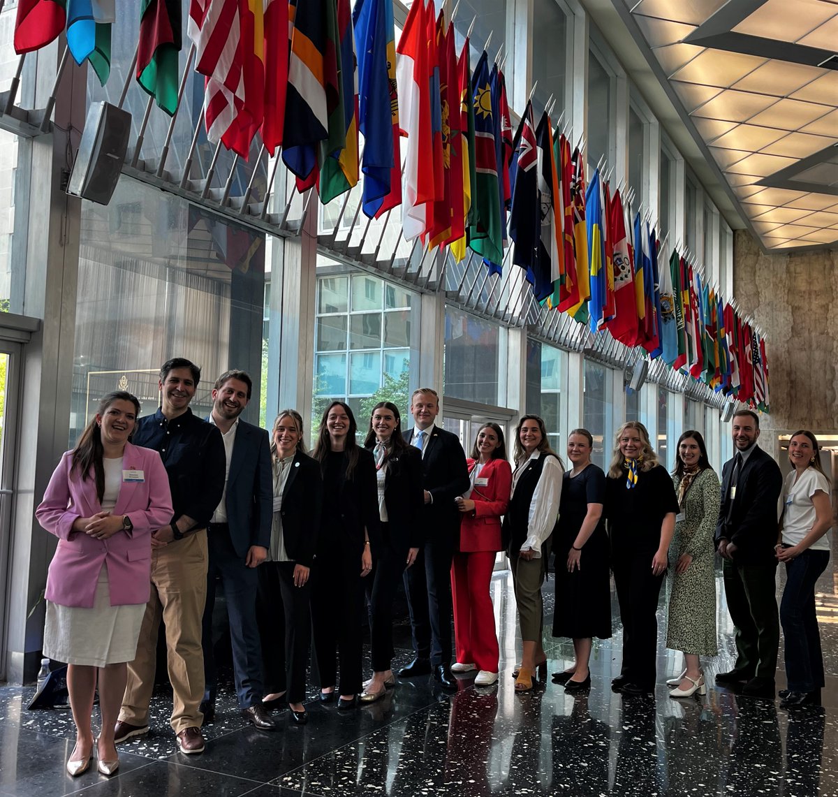 International exchanges can promote greater cooperation and resilience in facing global challenges. It's been amazing to host emerging thought leaders from NATO member states in New York, Pensacola, and DC through the <a href="/StateDept/">Department of State</a>'s International Visitor Leadership Program (#IVLP)!