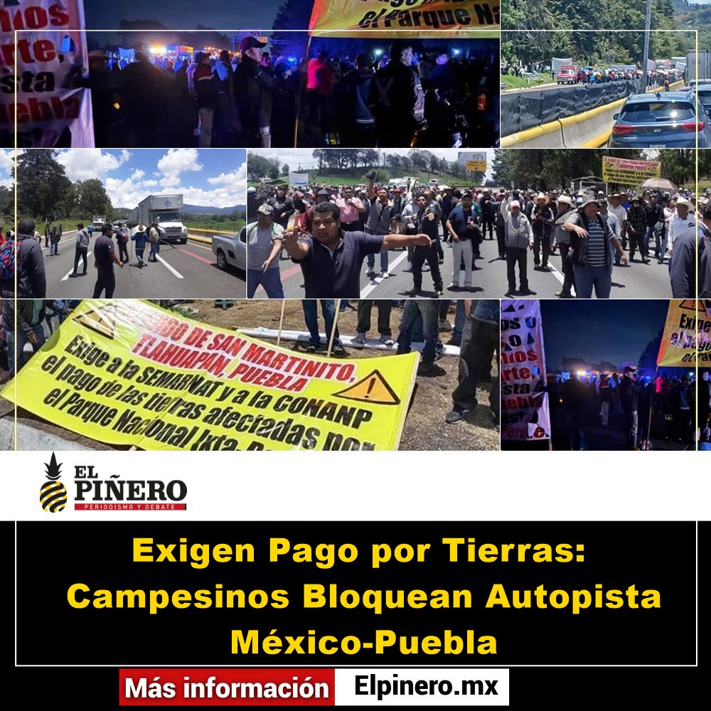 ELPINERO's tweet photo. #GENERAL ℹ |  #Puebla: Campesinos desquician a los automovilistas que mantienen varados, bloquean la #México—#Puebla exigen pago por sus tierras expropiadas

#Sanmartintexmelucan #Acatzingo #Tehuacan #Izucar #Tecamachalco #Huauchinango #Cholula #Serdan #Puebla  

@armentapuebla_, @SergioSalomonC, @lopezobrador_, @Claudiashein, @Segob_Puebla, @SEGOB_mx

https://t.co/UaNeiZ0dIr