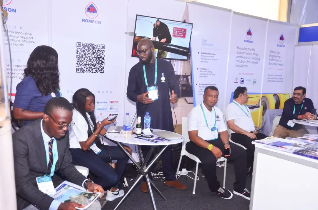 TheTGIGroup's tweet photo. Last week, our team from Romson Oilfield Services Limited participated in the Nigerian Oil and Gas Conference in Abuja, where we had the opportunity to exhibit our products and services we offer.

The team was led by the Managing Director, Davadas Karayi and..... https://t.co/3g7hZ4GL5I