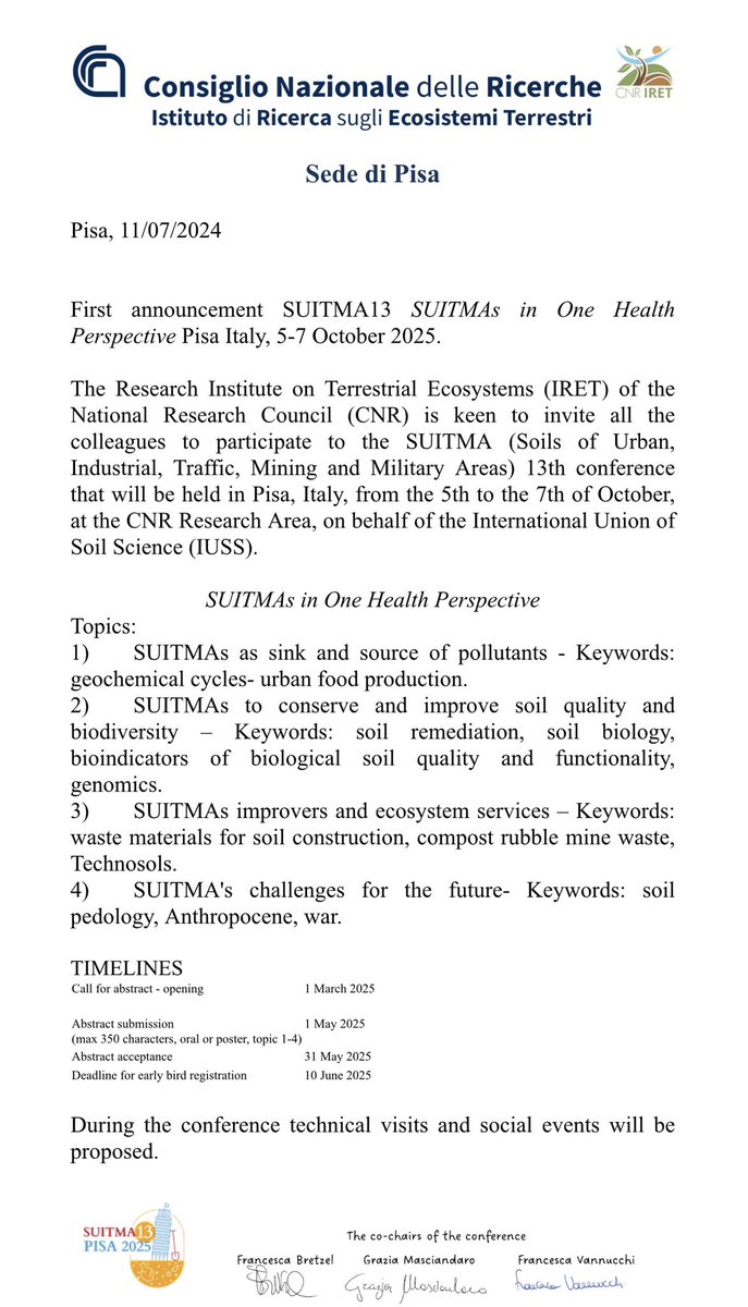 International Union of Soil Sciences tweet media