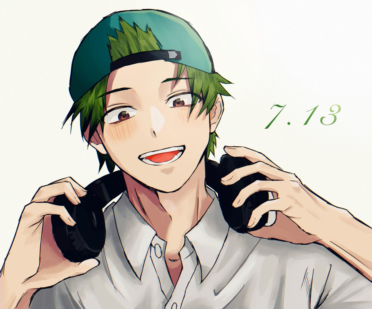 Happy birthday💚🎧 #ファントムバスターズ #イラスト #多聞康太郎生誕