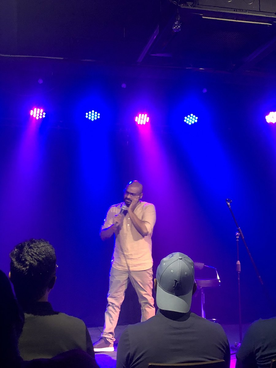 here’s <a href="/KerenBDT/">Keren 'TurboHawk' Bala Devan</a> summoning his rage from his left cheek. Awesome hour- so tired from laughing! 🤣🤣🤣