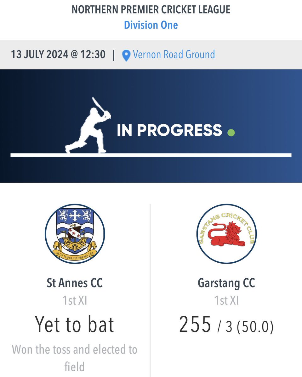 SACC Live Score tweet media