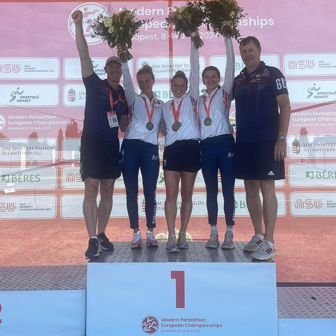🏆 European Champion 🏆

Two weeks out from <a href="/Paris2024/">Paris 2024</a> and Kerenza Bryson is living the dream

And don't forget the @PentathlonGB team silver 🥈