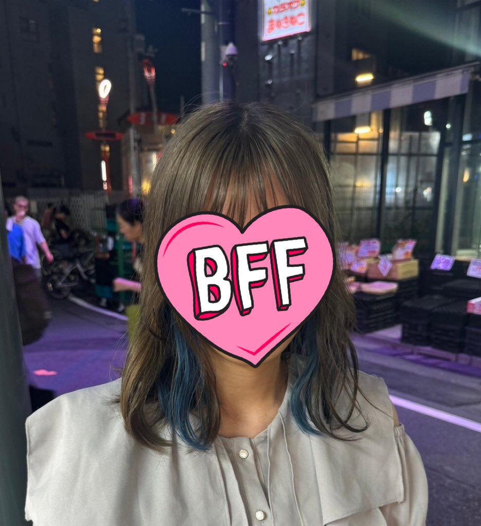 sakura_fuwaa's tweet photo. インナー青入れてきました！！！！
周りはグレーなの！お気に入り☺️ https://t.co/m03KDnNaEK