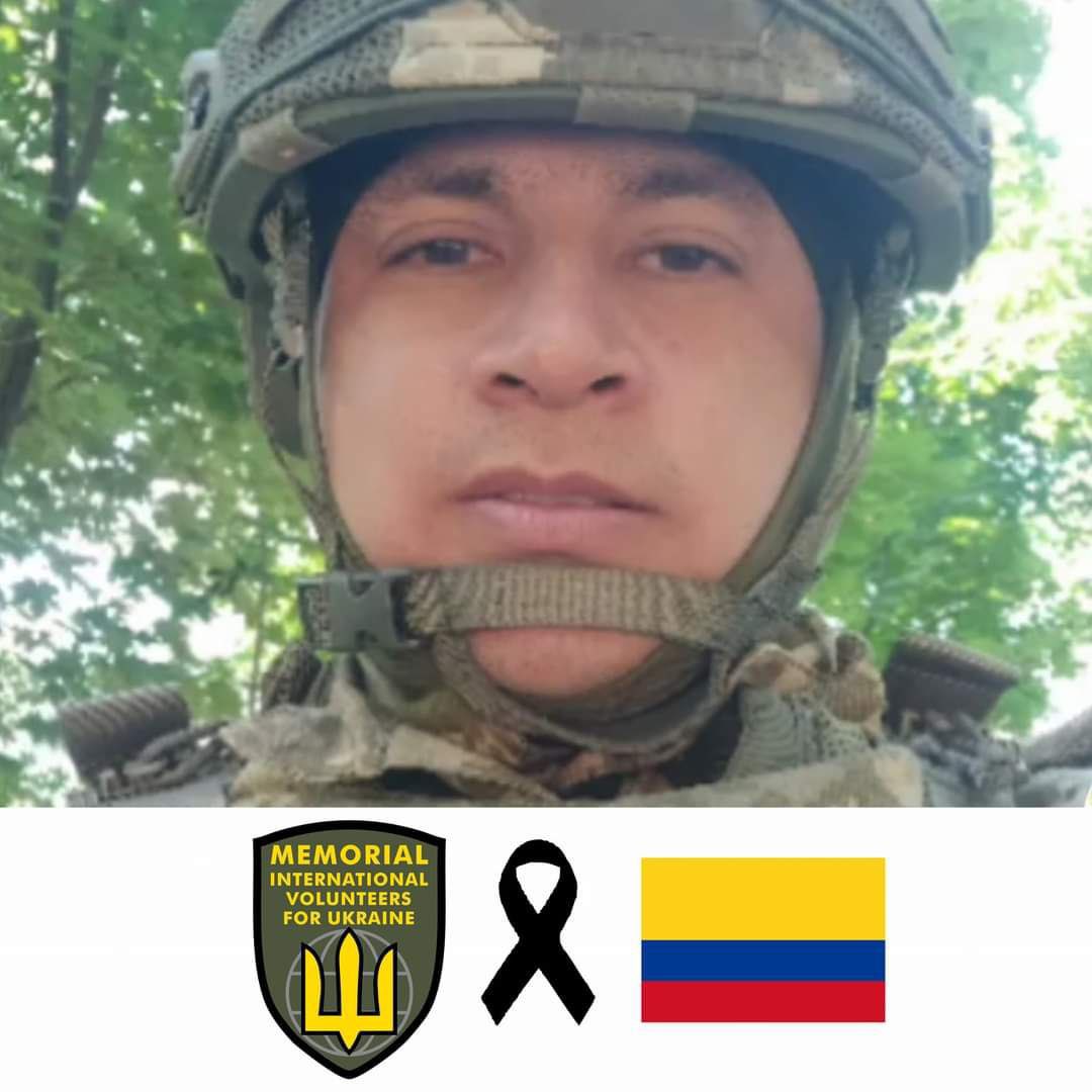 SororInimicorum's tweet photo. Congrats #Colombia! 👏👏👏 Colombia is quickly running out of scum - minus two at #Makeevka, #Ukraine, today. #mercenary #Ukraine #UkraineWar #UkraineRussiaWar #UkraineNazis #ZelenskyWarCriminal https://t.co/25MxR0Ov9b