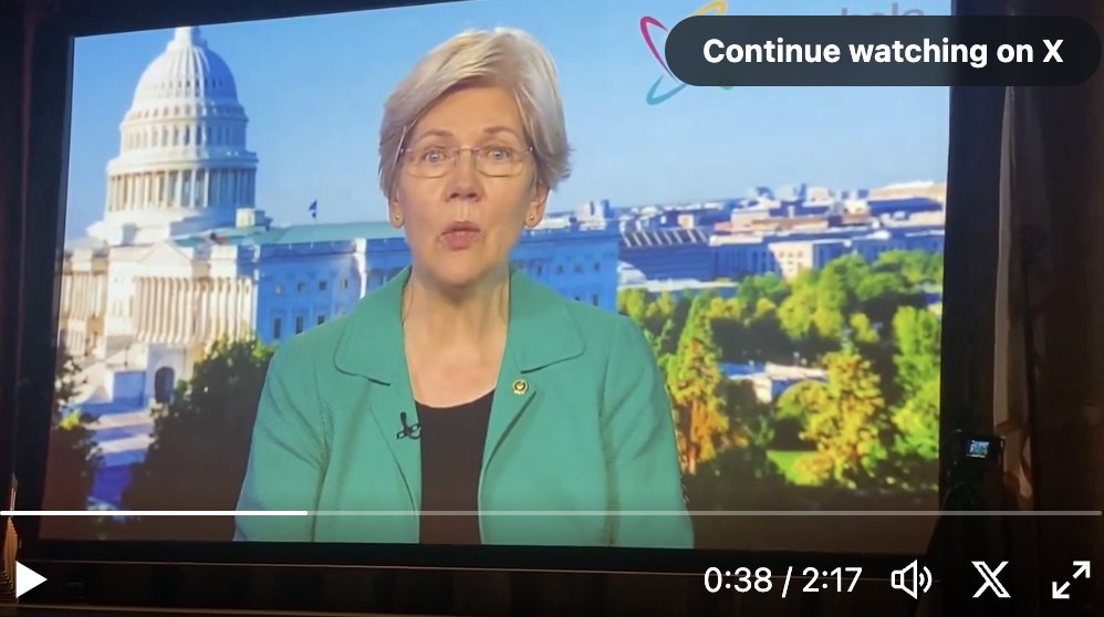 tomangell's tweet photo. Sen. Elizabeth Warren warns of the need to ensure marijuana legalization doesn't "pave the way for big tobacco or big alcohol companies or retail giants" like Amazon to "dominate" the market—saying the reform is "about undoing a century of racist policy."

https://t.co/j1rkUqqXjD https://t.co/onTtxPyCwM