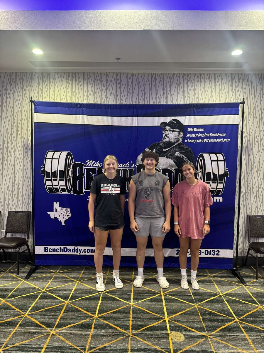 Good luck to our lifters today! 
<a href="/NLenart2025/">NatLenart2025</a> 
<a href="/reesewallace20/">reese wallace</a> 
<a href="/TyCsmith51/">Ty Smith</a>
