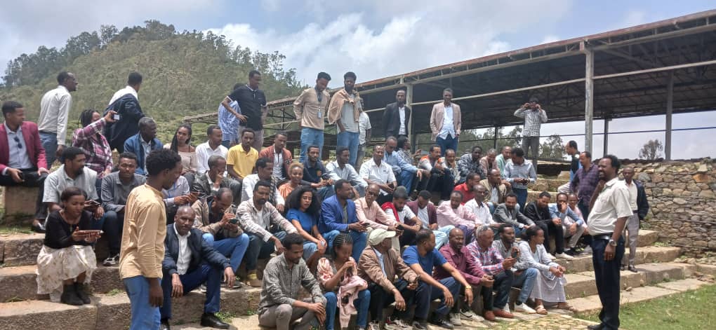 aksumuniv's tweet photo. Today, July 13, 2024, exam coordinators and invigilators who came from different parts of Ethiopia to invigilate the 12th Grade National Examination at Aksum University visited historical sites in Axum city and its Surroundings. https://t.co/NWgnKISFFK