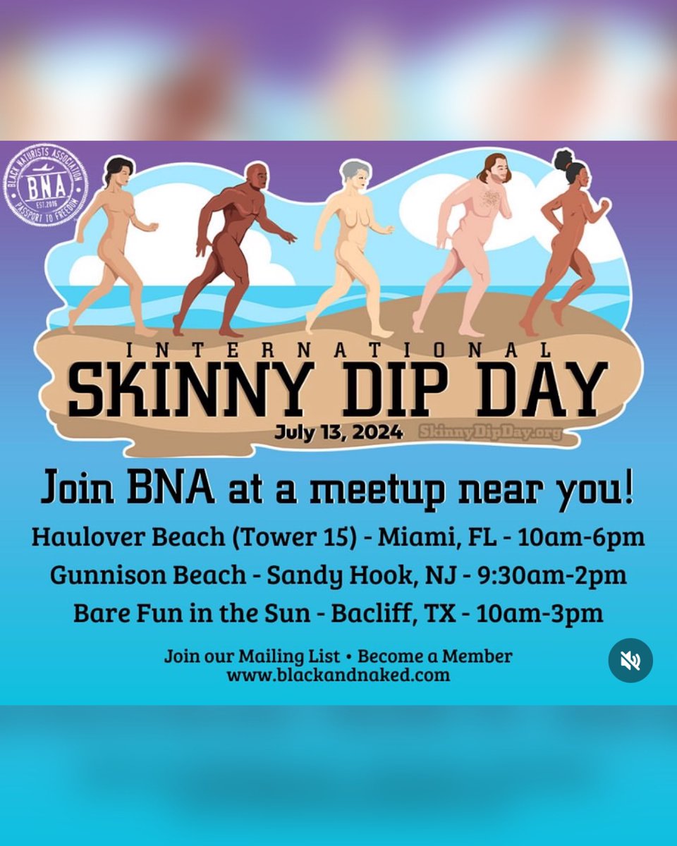 Non landed travel Club BNA has local activities for all its members across the various states for International Skinny Dip Day.