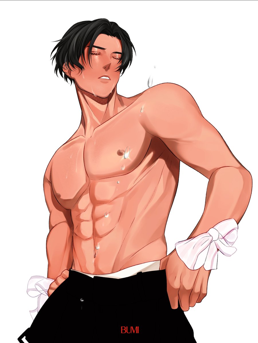 BumiBabes's tweet photo. I shaded his entire body actually so it would be a waste not to show 🫨 https://t.co/7JReVbecsH