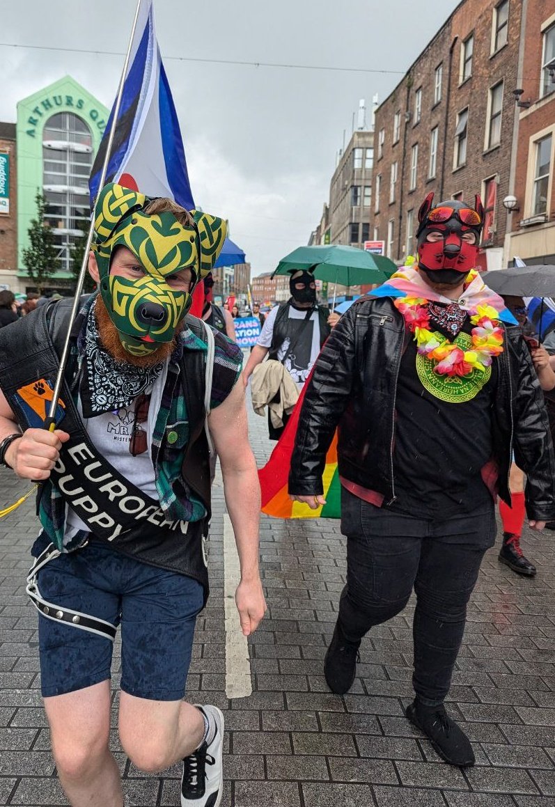 Happy <a href="/limerickpride/">Limerick LGBTQ Pride Festival</a>!

Pups invaded Limerick for the first time (officially anyways lol)