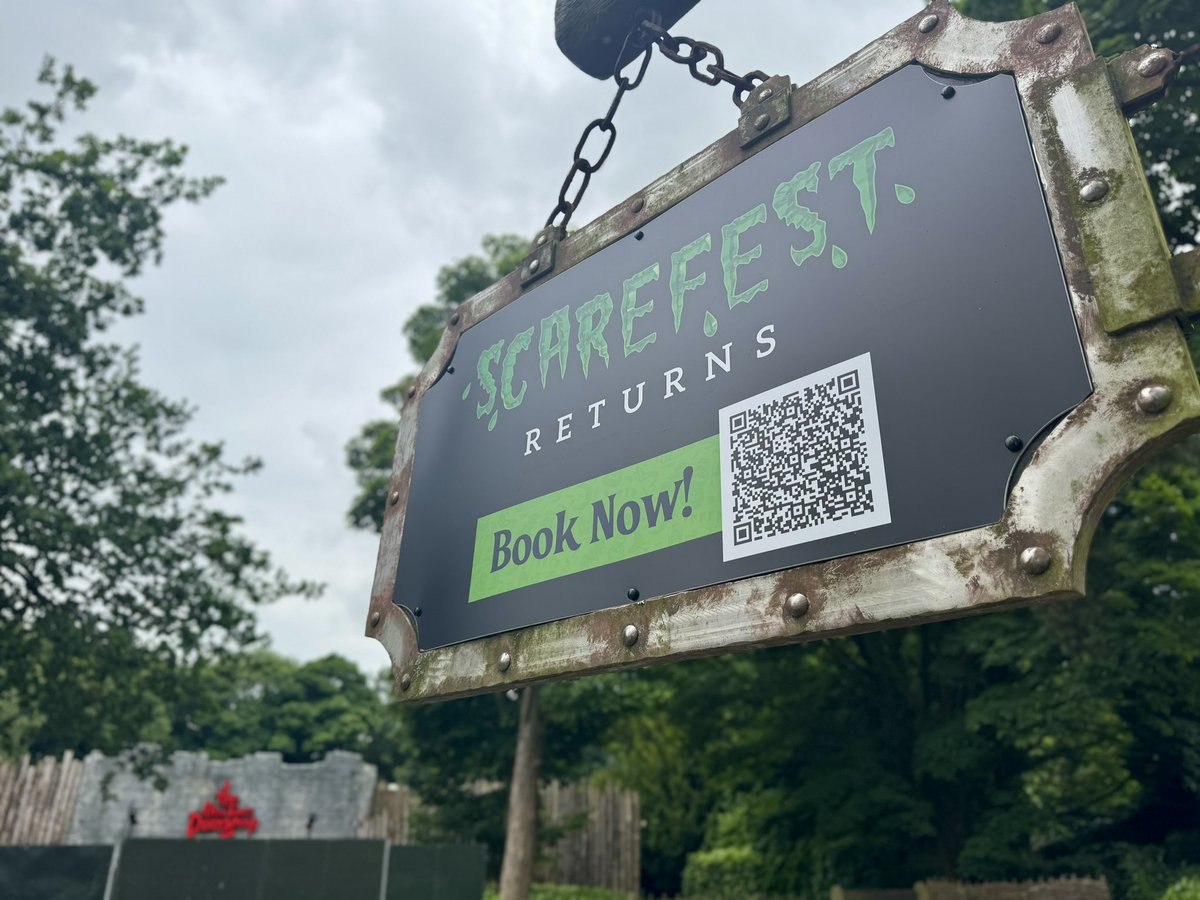 Stoked for Scarefest and it’s only July 🙃🎃👻 <a href="/altontowers/">Alton Towers Resort</a>