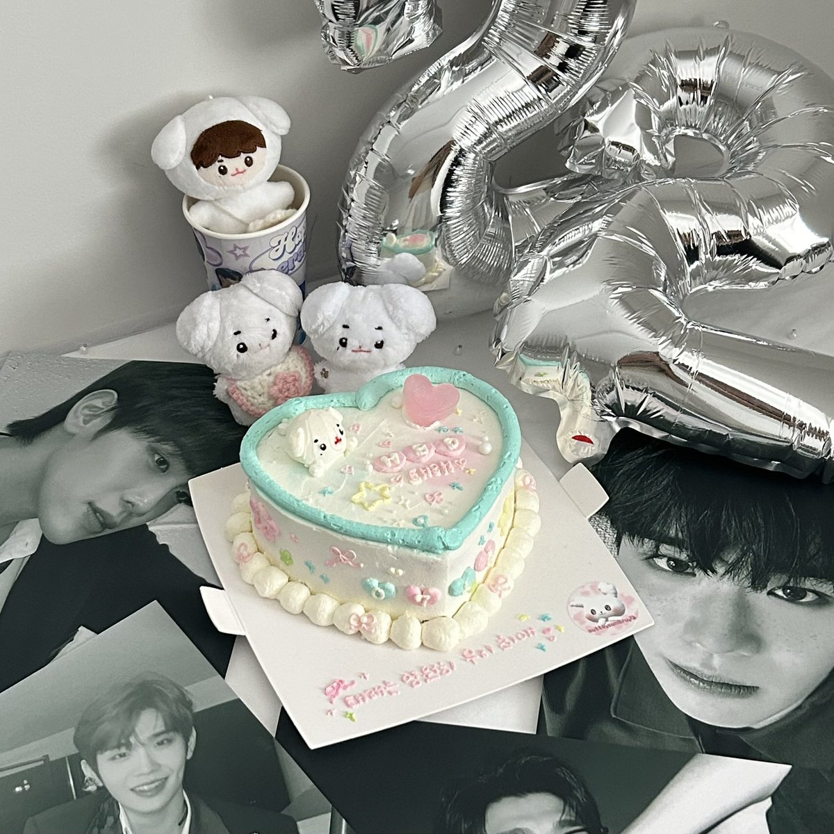 kimboy0714_'s tweet photo. Happy taerae day✨️☘️

大好きなテレちゃんお誕生日おめでとう🩷 https://t.co/z2Mb28Lpxv