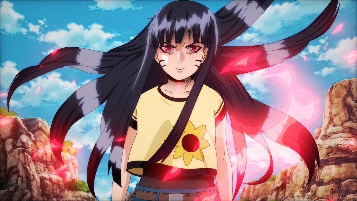 himawariページ Himawari Uzumaki timeskip render/png by me 5