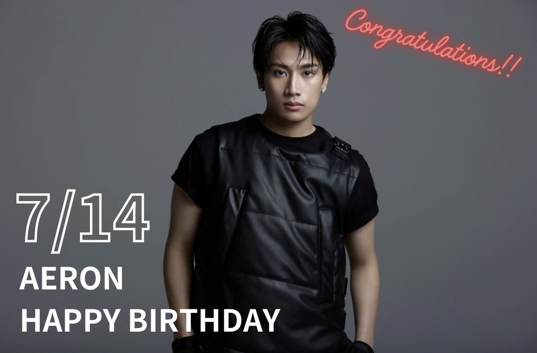 🚀MEMBER'S BIRTHDAY🚀 ￣￣￣￣￣￣￣￣￣￣￣￣￣ 本日7/14は
