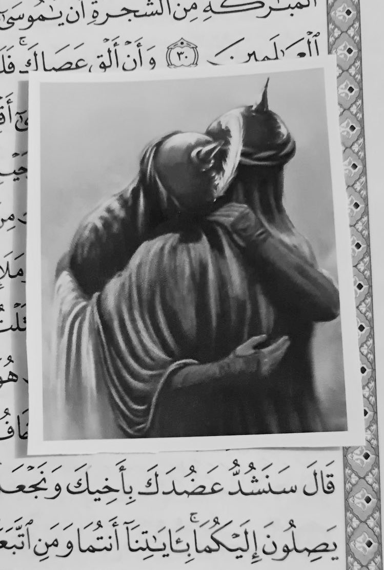 أبَا الفَضْل العَبَّاس عَلَيْه السَّلامُ هوَ المُصداق الأكبر لِتفسير آية ﴿ قَالَ سَنَشُدُّ عَضُدَكَ بِأَخِيكَ وَنَجْعَلُ لَكُمَا سُلْطَانًا  ﴾ .