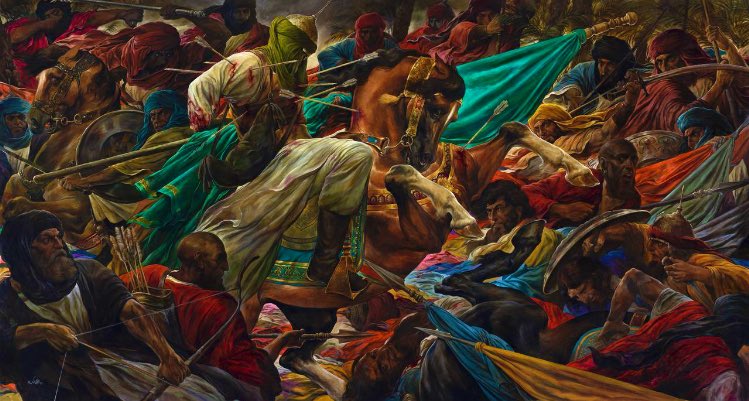 "لَوْ لَا القَضَاء لَمَحَى الْوجُودَ بِسَيّفِه".