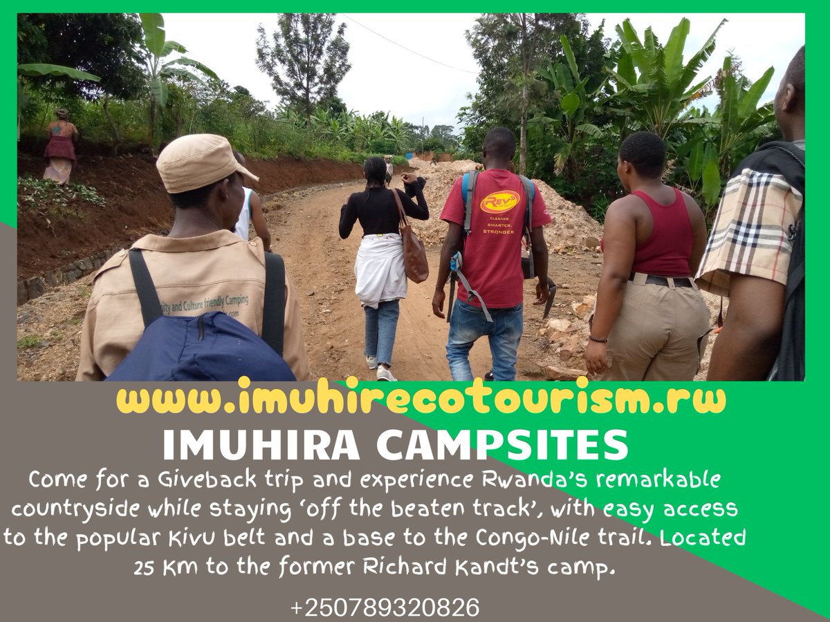 ImuhiraT's tweet photo. https://t.co/6oyFW7jLiR, locally managed in the southwest of Rwanda, 18km to or from #Nyungwe National Park, shores of Lake Kivu #campsite 
iNyamasheke_Kagano +250789320826 https://t.co/0v1c6nskQY