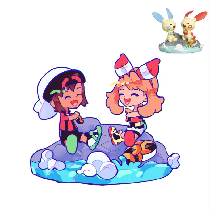 Lava Cookie Friendship ( hoennshipping ) 