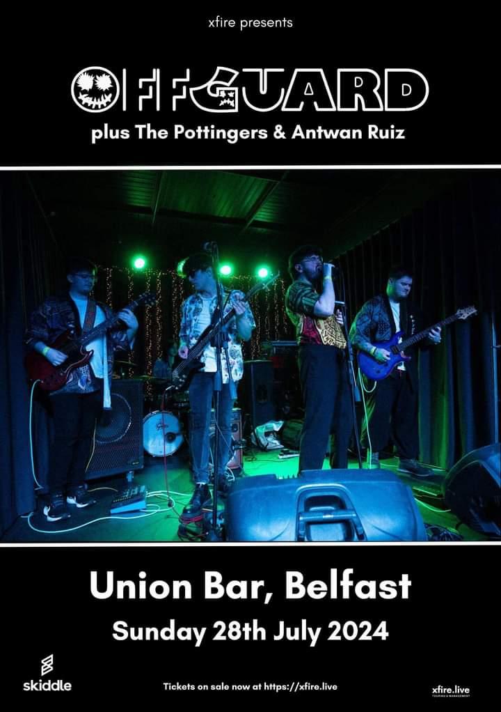 What's happening everyone! Next up for us we're supporting our good friends @offguard_music along with @papilovesyoux in the Wee Bar in @queensstudentsunion really looking forward to it. Get your tickets from the link in below!

skiddle.com/whats-on/Belfa…

#belfast #music #livemusic