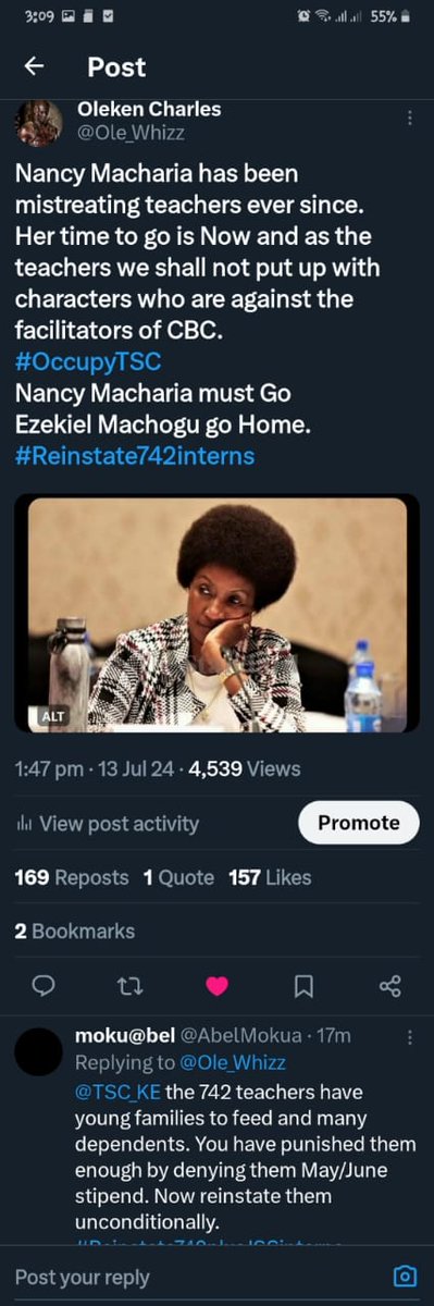 You will seee dust smoke and fire all at the same time.
We are coming for you <a href="/TSC_KE/">TSC</a> 
#Reinstate742plusJSSinterns
#confirm46kJssInterns
#OccupyTSC