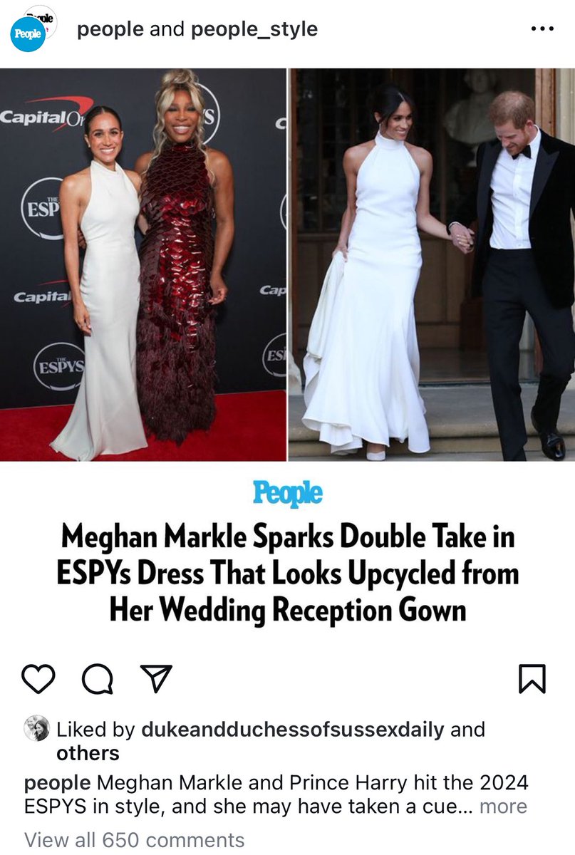 RestingDollface's tweet photo. Why would #MeghanMarkle want the press to keep bringing up her WEDDING to Prince Harry?
Letโs as #TheTig! #EndlessConversation ๐
#ESPYS https://t.co/8Fxz8scQd2