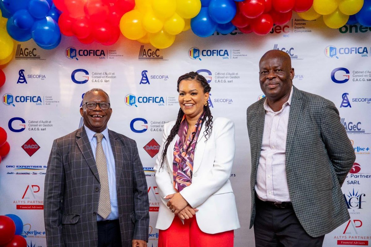 AfecRdc's tweet photo. "Quelle journée incroyable au lancement officiel des femmes experts comptables à l’hôtel Hilton le mardi 9 juillet 2024 ! cet événement inspirant qui a mis en lumière le talent et le leadership des femmes dans le domaine de la comptabilité. Ensemble, nous sommes plus forts. https://t.co/PxI4OKQFCk