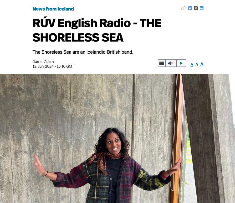 theshorelesssea's tweet photo. Listen to our very own Amelia Samuel discussing making #MusicWithoutBorders, #OurStoryIsOne and the fight for #GenderEquality for the women of #Iran https://t.co/lOel5Cos1n @RuvEnglish @USBahaiOPA @UKBahaiOPA https://t.co/ZPdboWJTLr
