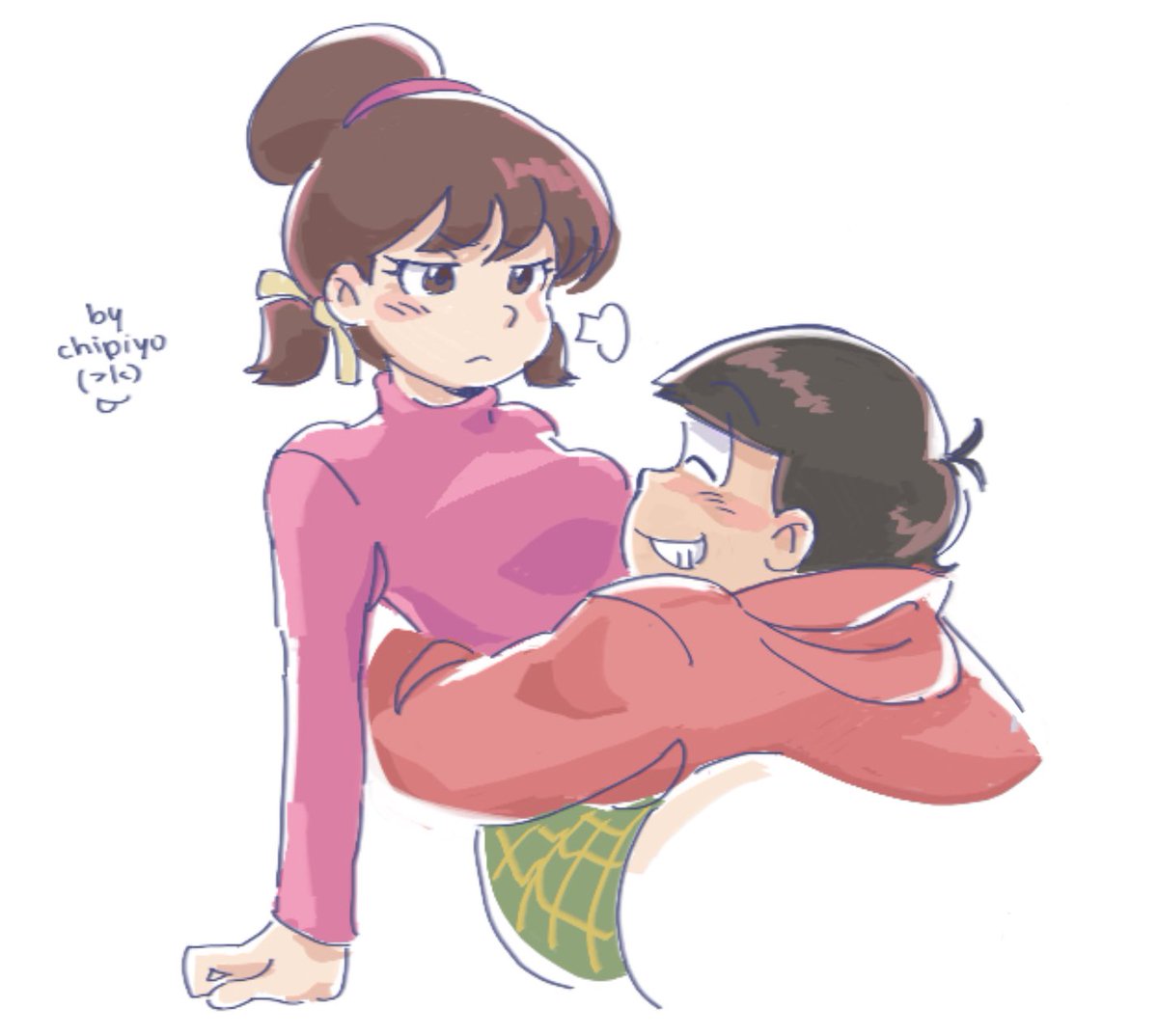 chipiyosu's tweet photo. GAAAH theyre so cute
#osototo #osomatsu #totoko #おそとと #おそ松さん https://t.co/KNll9coqGu