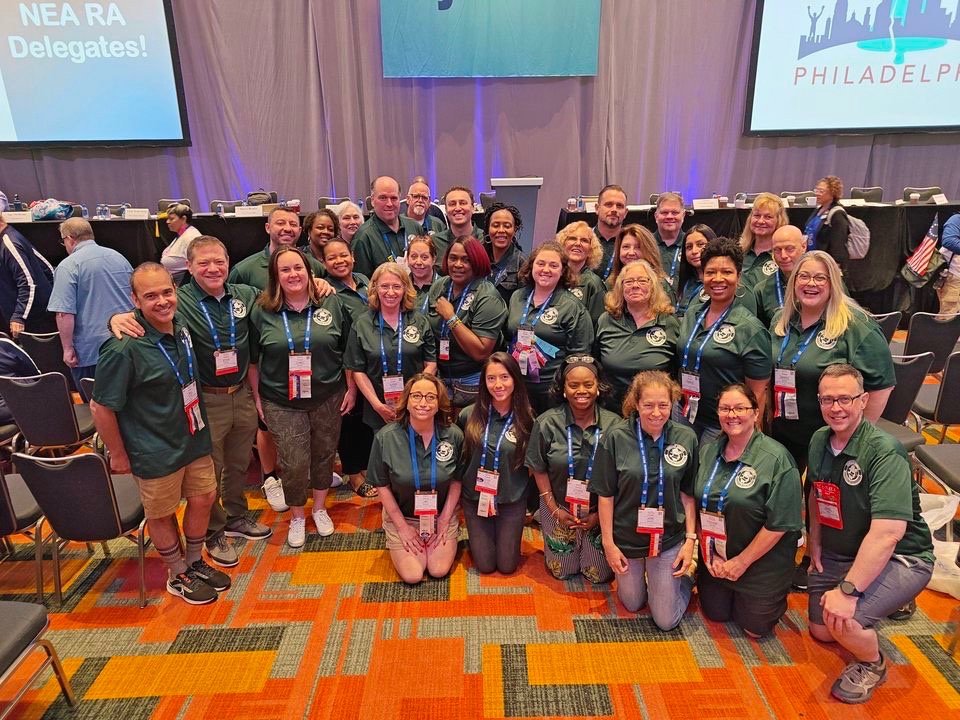 Thank you to our delegates who attended the <a href="/NEAToday/">NEA</a> RA.