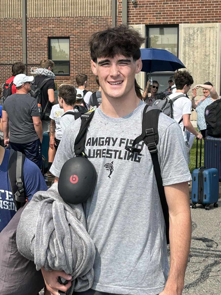Heading to Fargo.  Good luck guys.  Time to capitalize on all the hard work.  <a href="/AngryFishWC/">Angry Fish</a> <a href="/missouriwrestle/">Missouri Wrestling</a>