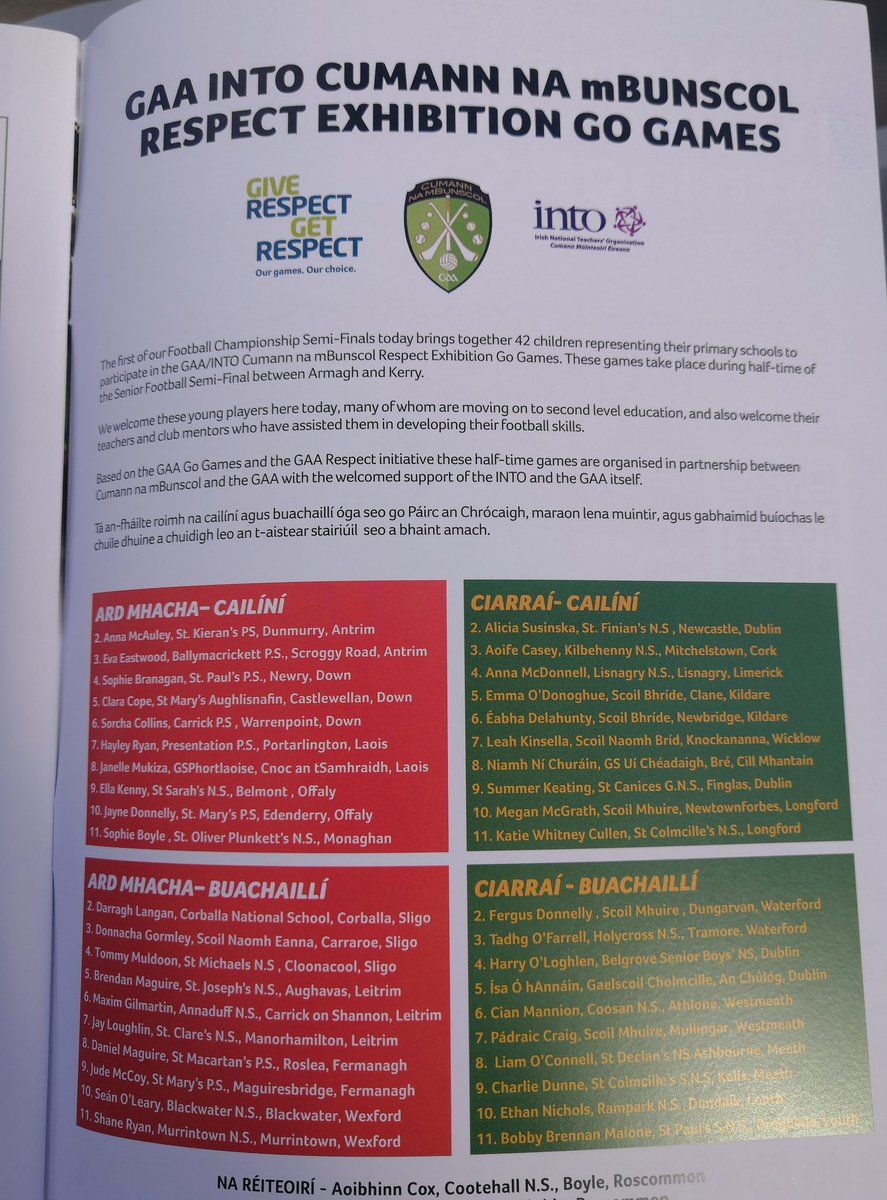 Fermanagh Cumann na mBunscol tweet media