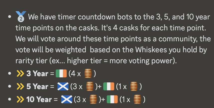 WhiskeesNFTs's tweet photo. If you haven't checked out Whiskees discord lately we have a few announcements for holders worth looking into on discord. We are still here and our casks are aging perfectly. Don't miss out 🥃
#WeHaveCasks #CardanoNFT #agedtoperfection https://t.co/cdAlqfdMGo
