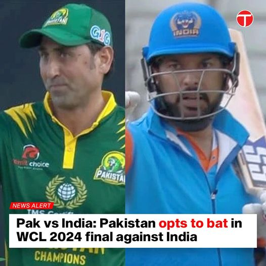 etribune's tweet photo. Pakistan won the toss and have chosen to bat first in the final of the World Championship of Legends (WCL) at Edgbaston Cricket Ground in Birmingham.
For more: https://t.co/BJ8NQE2U7r
#etribune #news #latest #PakvsIndia #WCL2024 #CricketFinal #BattingFirst https://t.co/IURVktuVMh