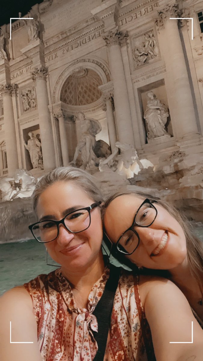 Italy summed up in one picture. Thank you Amanda for getting me out of my shell. For encouraging me to travel. Love you forever and then some! 

Rome in December. I think so! Happy birthday to me.