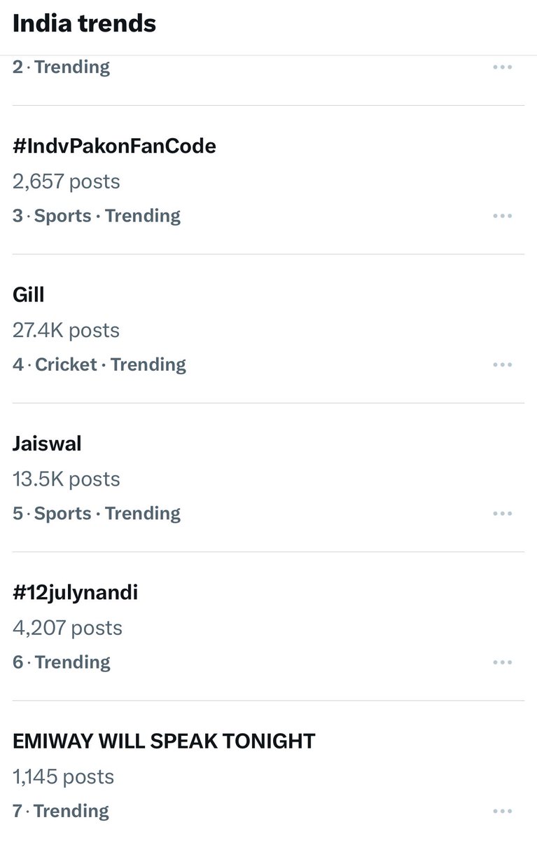 raju_innocentev's tweet photo. WE ARE TRENDING AT 7
WITHIN 5 MINUTES

EMIWAY WILL SPEAK TONIGHT https://t.co/GMj6Cmxv62