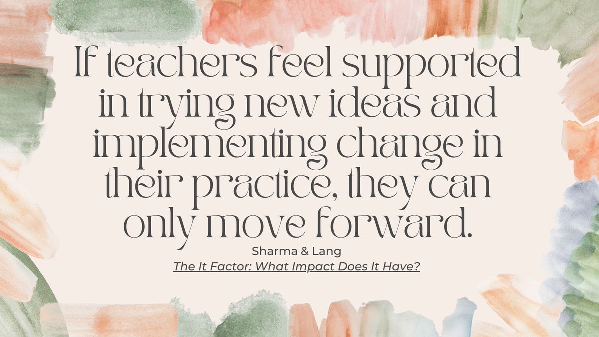I believe this and want this to be the experience of all educators!
#teacher #teachertwitter