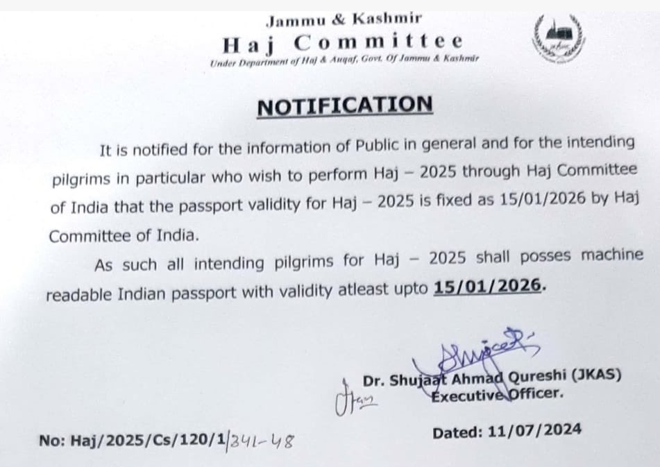Chairperson JK Haj Committee (@cpjkhc) on Twitter photo 