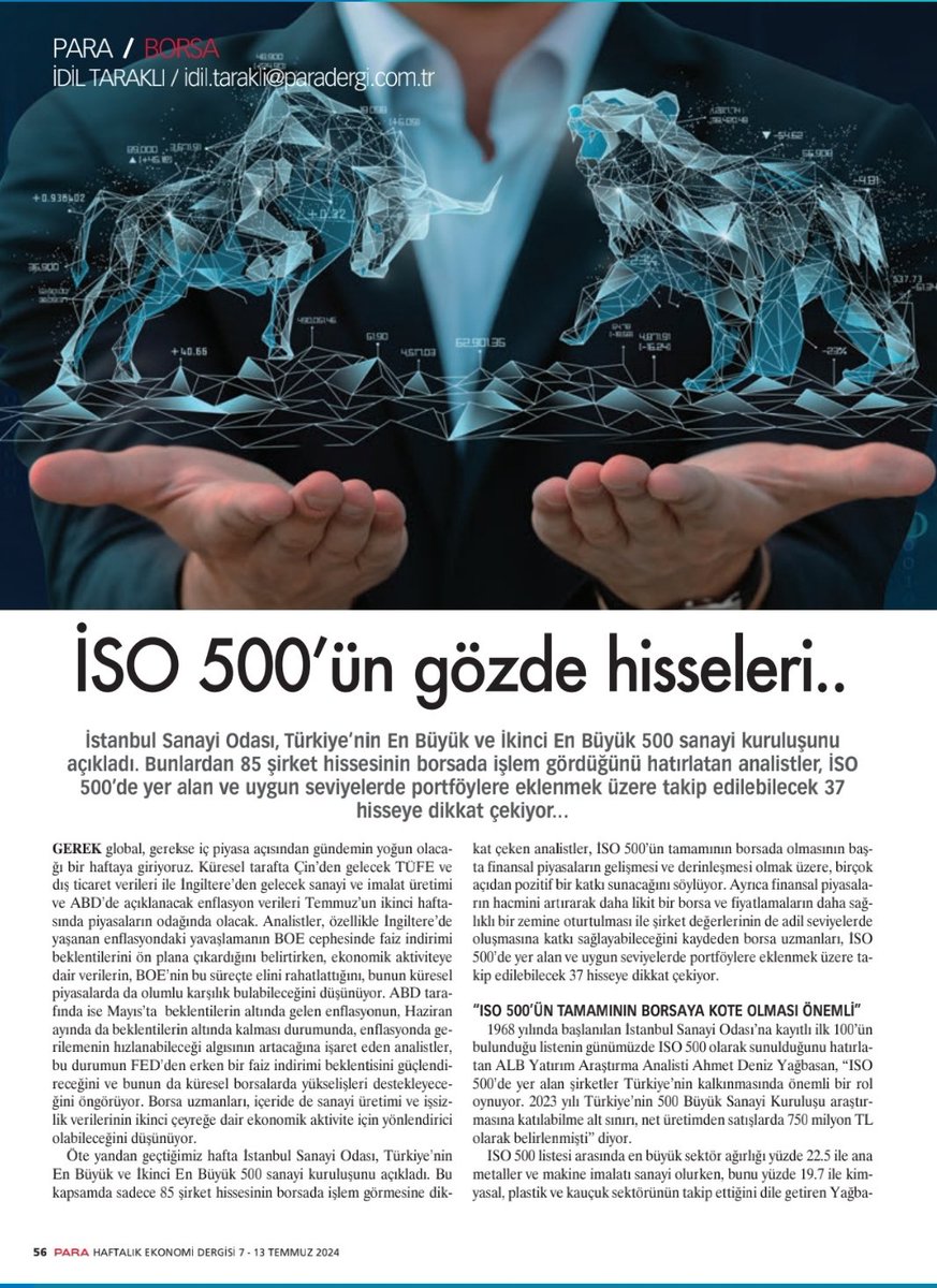 komikborsaci's tweet photo. 📌para dergisi iso 500 ün gözdeleri
#astor #eregl #kords #bigcf #mavi #tezol #KCAER #TMSN #klkim #yylgd https://t.co/N64LIg7KZL