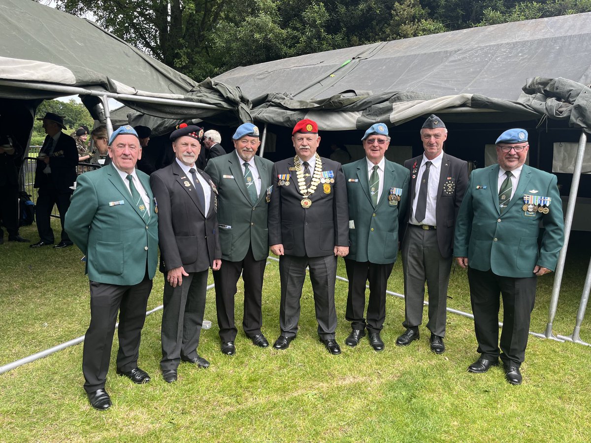 Some pictures from the British legion ceremony today at island Bridge respect to the fallen