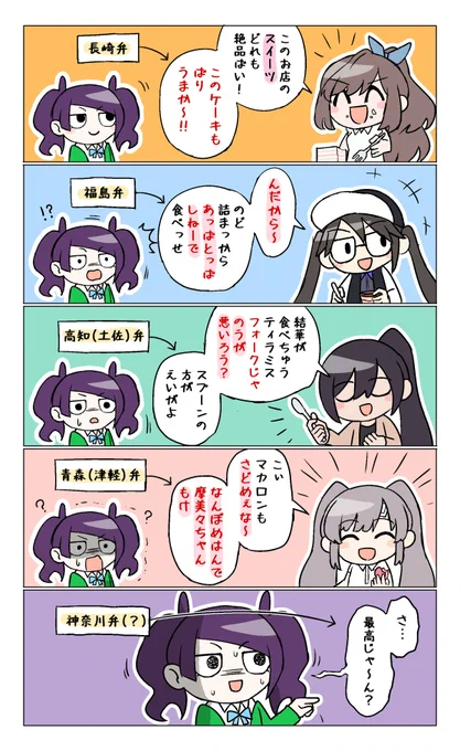 アンティーカと方言 