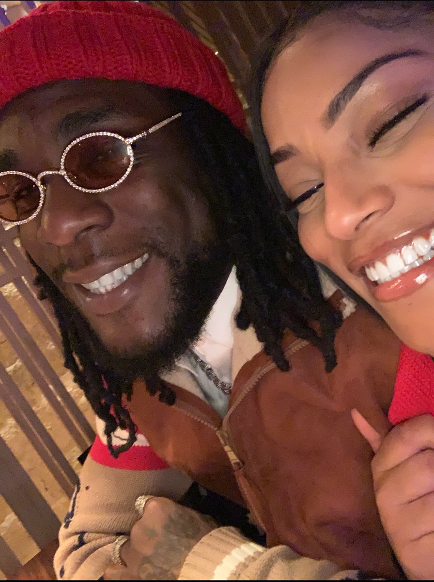 1BENNY7G's tweet photo. Stefflon Don says Burna Boy is the love of her life and confirms they’re back together now. ❤️ https://t.co/91hBkTUs3p