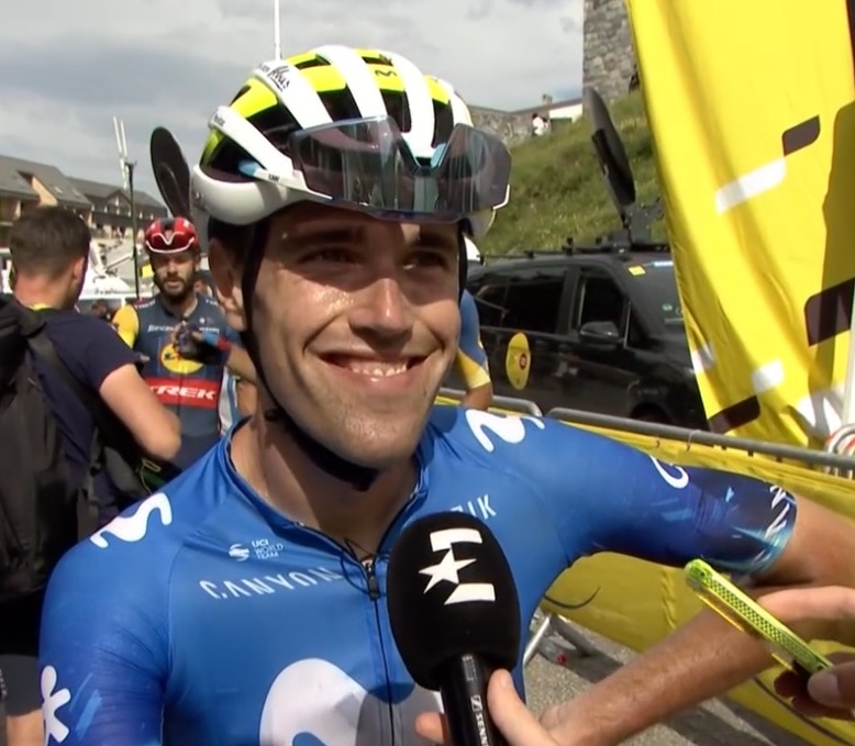 Movistar Team (@movistar_team) on Twitter photo ⛰️ #TDF2024
🗣️💬 <a href="/LazkanoOier/">Oier Lazkano</a> tras la 14ª etapa ⤵️
"Pasar el Tourmalet primero... es indescriptible. Toda la carretera hoy estaba llena de gente de casa. Me pitan los oídos de tanto escuchr mi nombre. Agradezco a toda la gente que se ha acercado a ver, a animar, a pasar un ⛰️ #TDF2024
🗣️💬 <a href="/LazkanoOier/">Oier Lazkano</a> tras la 14ª etapa ⤵️
"Pasar el Tourmalet primero... es indescriptible. Toda la carretera hoy estaba llena de gente de casa. Me pitan los oídos de tanto escuchr mi nombre. Agradezco a toda la gente que se ha acercado a ver, a animar, a pasar un