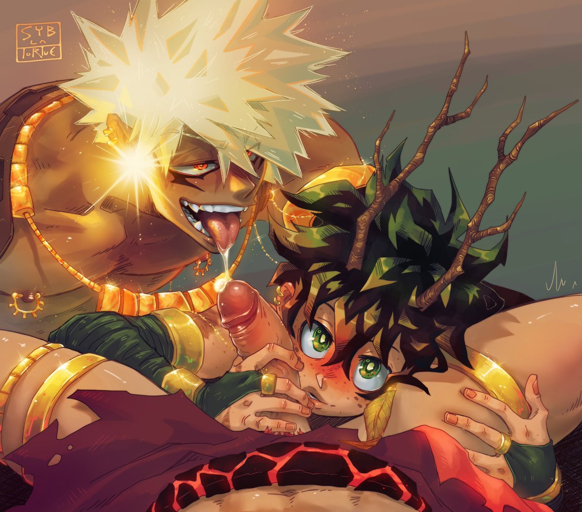 is it any surprise that the ☀️Sun God and the 🌳Forest God working together would cause a natural disaster?