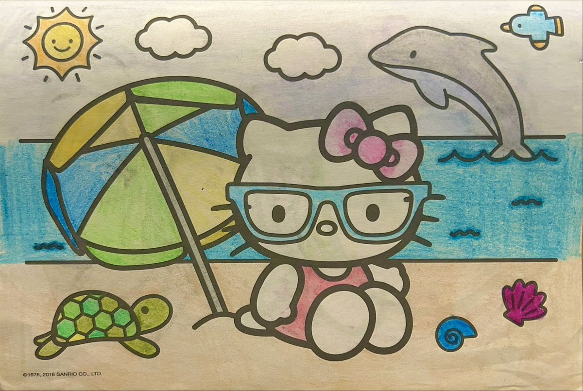 LittleToots1's tweet photo. beach kitty!! i swam in the ocean a few weekends ago! and i have a purple swimsuit just like that one https://t.co/mYwTNAKVwN
