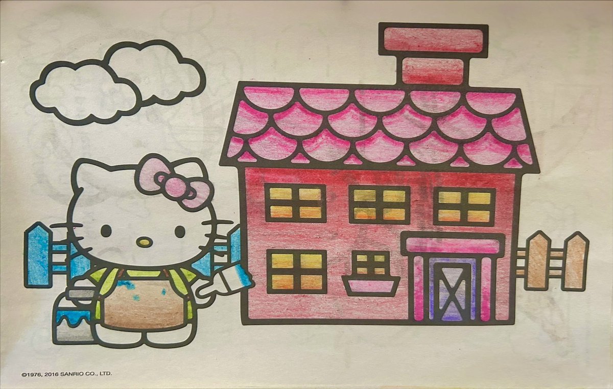 LittleToots1's tweet photo. painter kitty!!! 🎨 🖼️ https://t.co/oVOuBORsAA