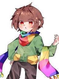 Storyswap Chara y asriel tweet media